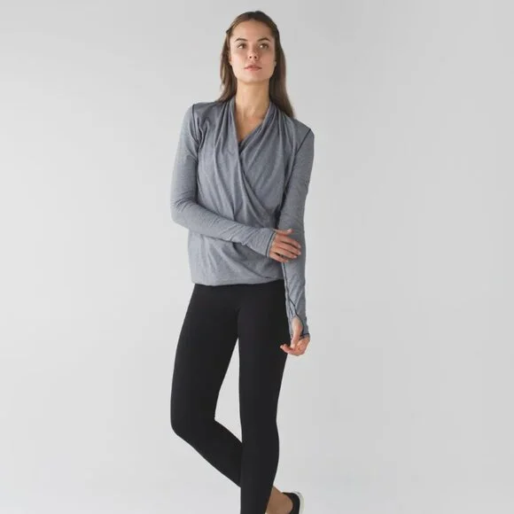 Lululemon Radiant Long Sleeve Wee Stripe Pima Cotton - Picture 1 of 6